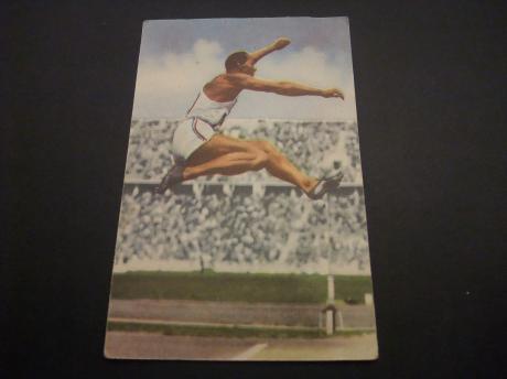 Jesse Owens Amerikaanse atleet Olympische kampioen 1936